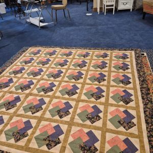 Card Trick quilt top